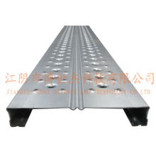 Steel Scaffolding Planks with Hook Used in Construction